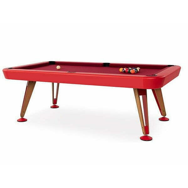 RS Barcelona Diagonal Pool Table – Indoor | Iroko Wood Legs | Drop Pocket