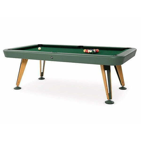 RS Barcelona Diagonal Pool Table – Indoor | Iroko Wood Legs | Drop Pocket