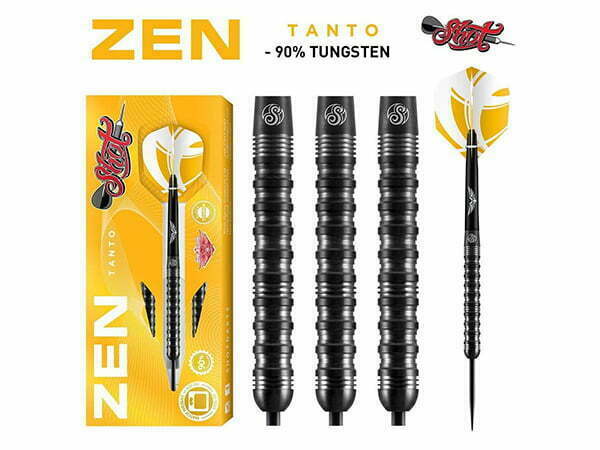 Shot Darts Zen Tanto 90% Tungsten | Steel Tip Dart Set