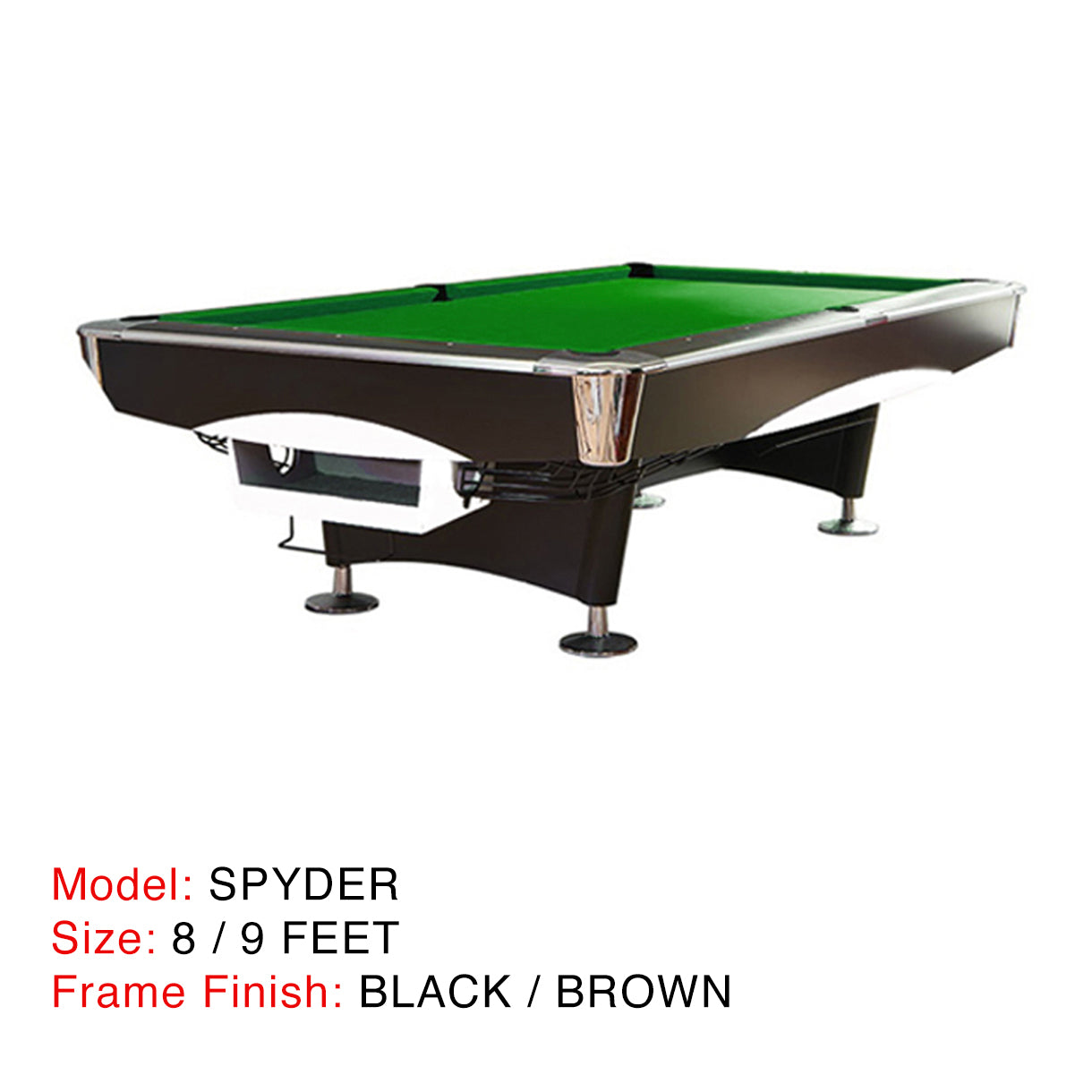 Spyder Ball Return Billiard Table