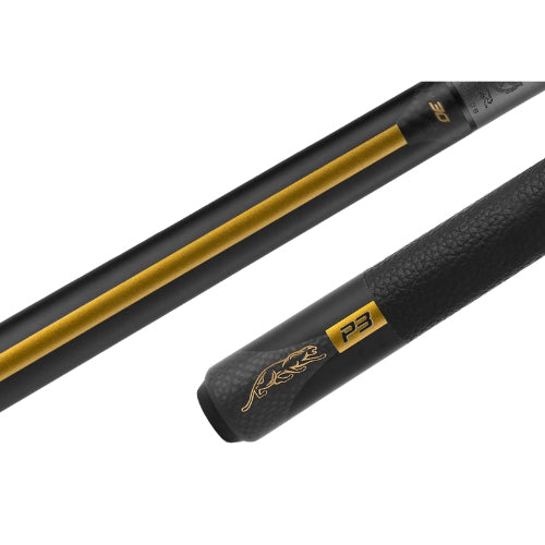 Predator Limited Edition P3 Racer Gold Pool Cue W/ Leather Wrap