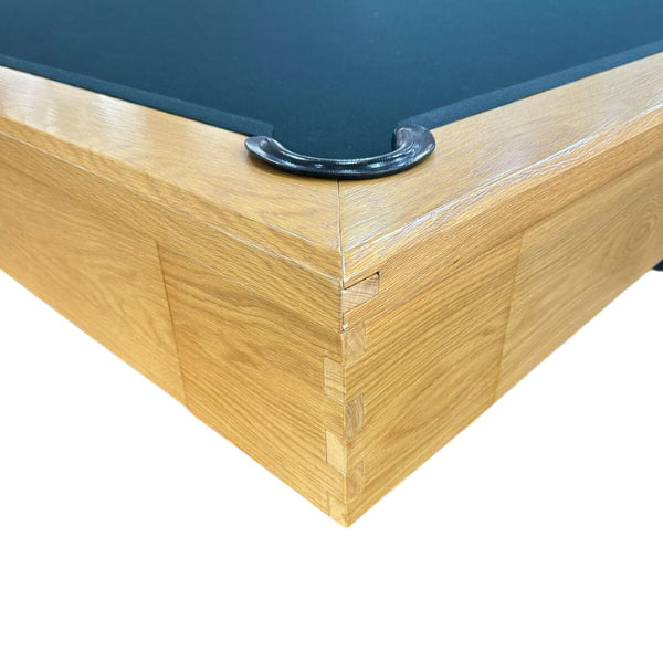 Knight Shot Athena Handicraft Pool Table 8ft. in Natural Oak