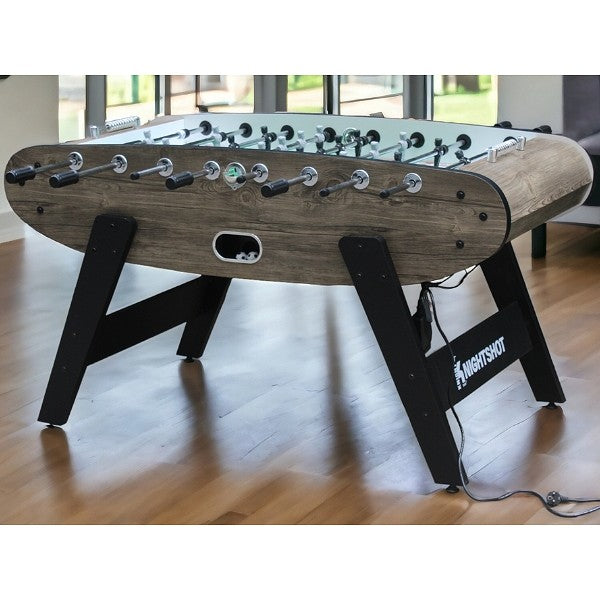 Knight Shot ST132 Home Use Foosball Table With Blue Led Light