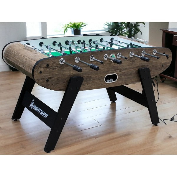 Knight Shot ST132 Home Use Foosball Table With Blue Led Light