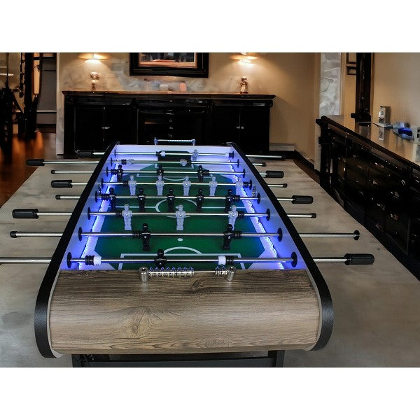 Knight Shot ST132 Home Use Foosball Table With Blue Led Light