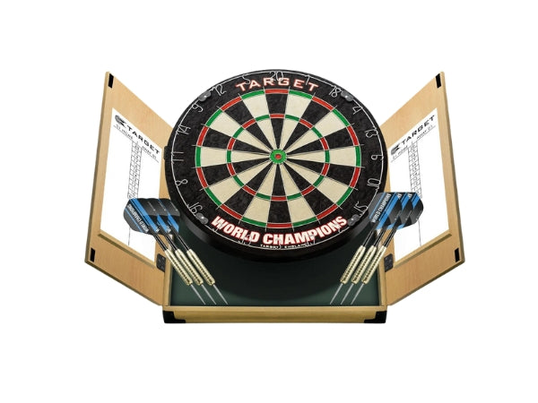 Target World Champions Home Dartboard Cabinet Set