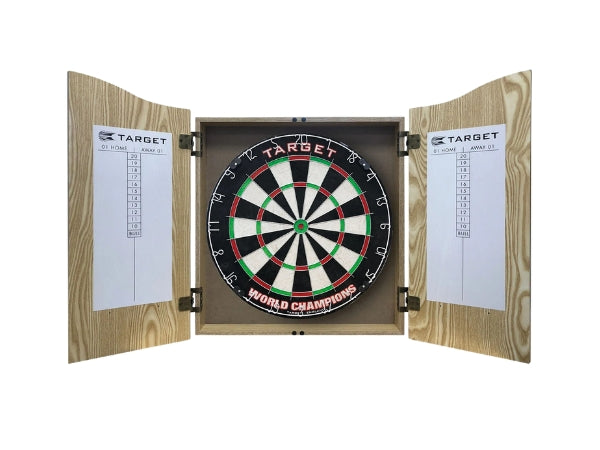 Target World Champions Home Dartboard Cabinet Set