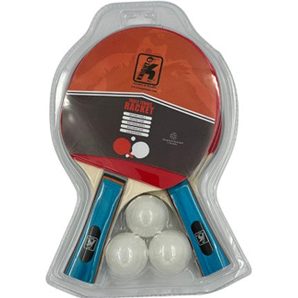 Knight Shot 5017 Table Tennis Racket Set w/ 3pc of Balls