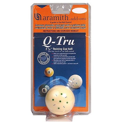 Aramith Training Cue Ball Q-Tru 2 1/4"