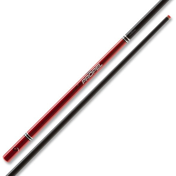 Cuetec Cynergy Propel Billiard Jump Cue - Ruby Red