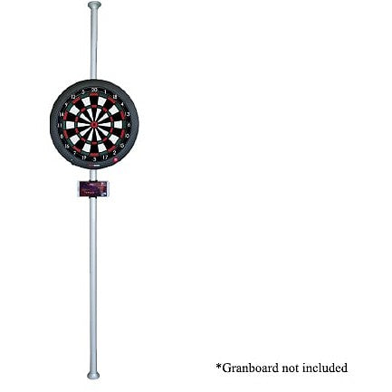 Gran Darts Aluminum Dart Pole | Silver