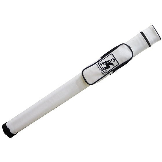 Knight Shot Billiard Cue Hard Case | 1x1 (1 Butt x 1 Shaft) | White