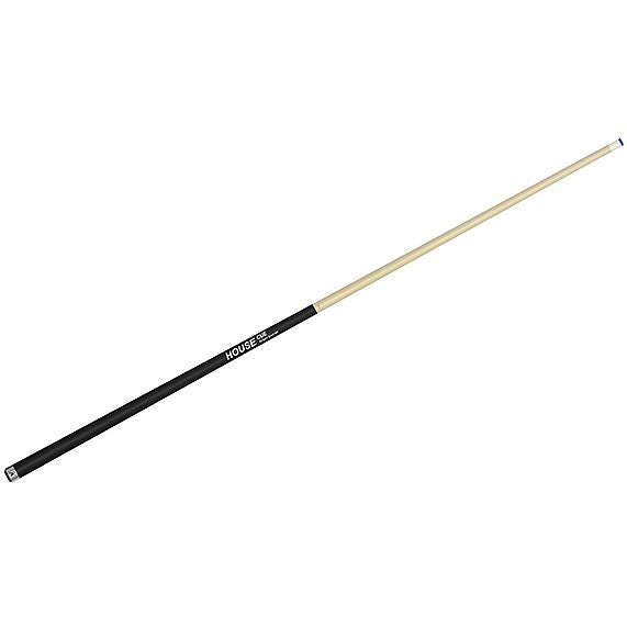 Knight Shot Billiard House Pool Cue 1-PC | Colored Maple Cues | 58″ | Black