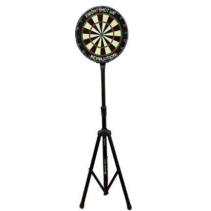 Knight Shot Dartboard Stand Black