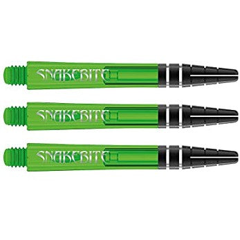 Red Dragon Peter Wright Snakebite Signature Series Medium Dart Shafts | Green