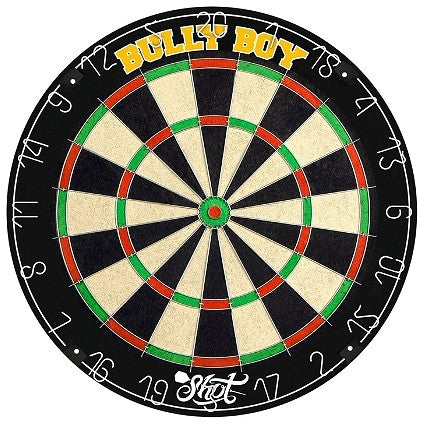 Shot Darts Bully Boy Michael Smith Bristle Dartboard