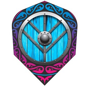 Shot Darts Viking Shield-Maiden Small Standard Dart Flights