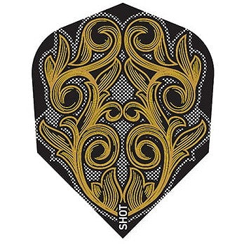 Shot Darts Wild Frontier Prospector Small Standard Dart Flights