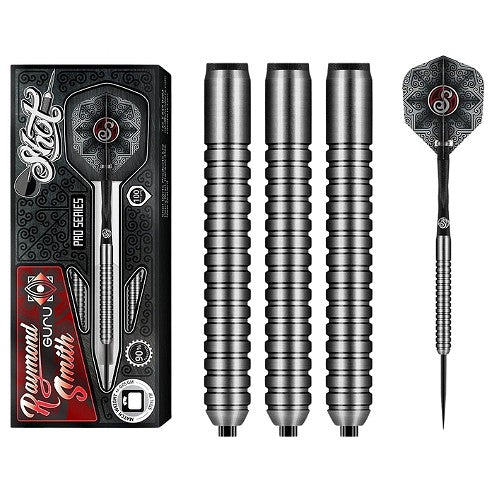 Shot Darts Raymond Smith Guru-90% Tungsten | Steel Tip Dart Set | 22 Gm