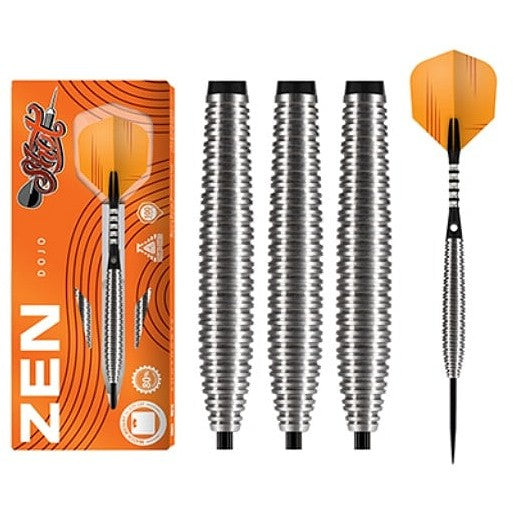 Shot Darts Zen Dojo Steel Tip Dart Set-80% Tungsten | 23 Grams