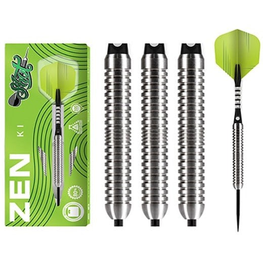 Shot Darts Zen Ki 80% Tungsten Steel Tip Darts | 24 Grams