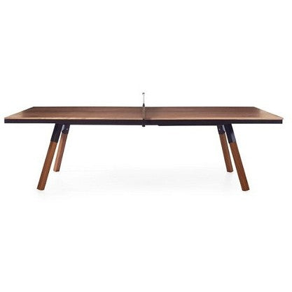 RS Barcelona You and Me Standard Ping-Pong Table Walnut BLack Indoor Use