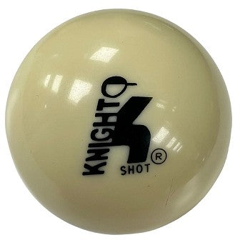 Knight Shot 2 1/16" Snooker Cue Ball w/ Knight Shot Logo