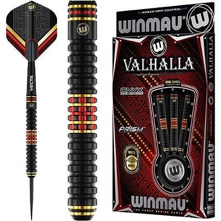 Winmau Valhalla 85/95% Tungsten Steel Tip Darts | 22 Grams