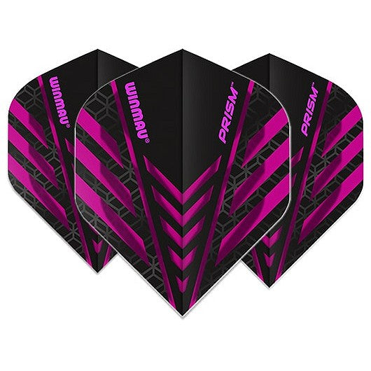 Winmau Prism 1.0 Black & Pink Dart Flights