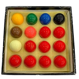 Knight Shot Snooker 17-Pc Ball Set - 41mm | A Grade