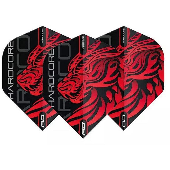 Red Dragon Jonny Clayton Dragon Hardcore Standard Dart Flights