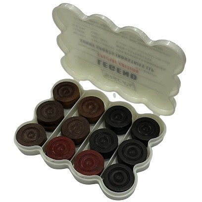 Knight Shot - Siscaa Legend Special Edition 7.2mm Carrom Coins Sets