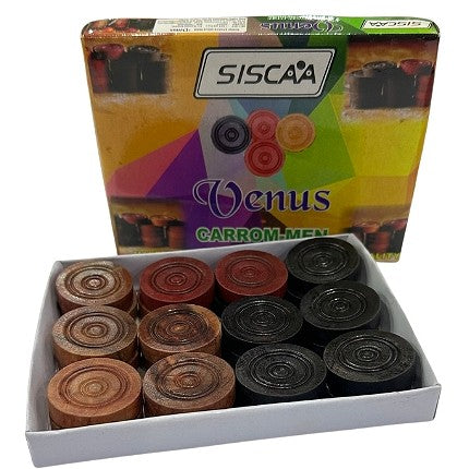 Knight Shot - Siscaa Venus 8mm Carrom Coin Sets