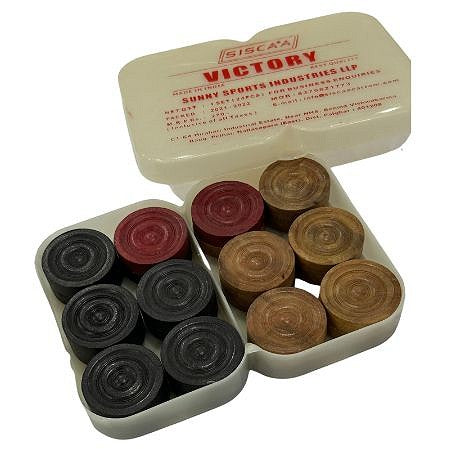 Knight Shot - Siscaa Victory 8mm Carrom Coin Sets