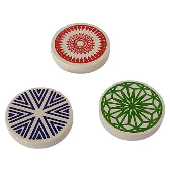 Knight Shot - Siscaa Practice Print Carrom Striker 7mm | Per Piece