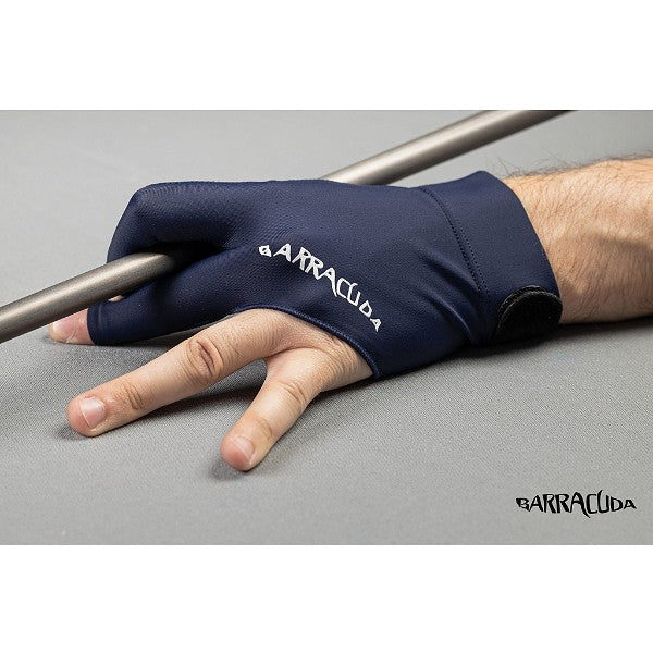 Barracuda Billiard Glove | Left Hand - Medium | Navy