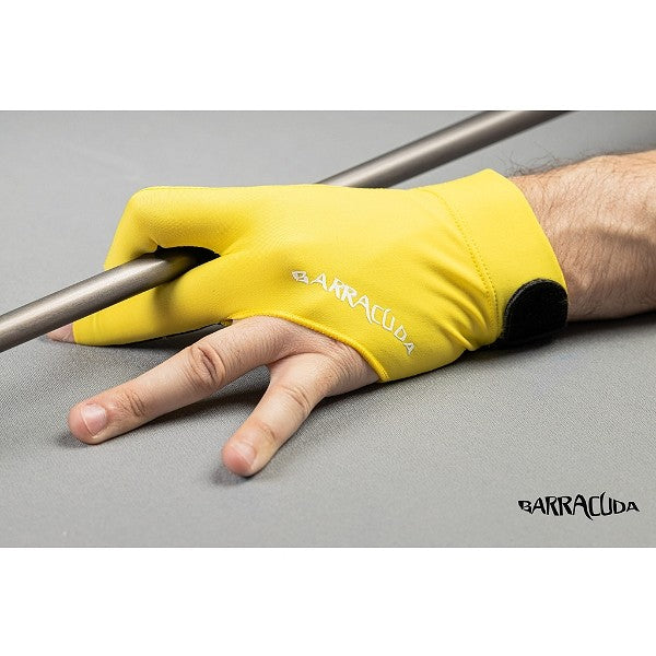 Barracuda Billiard Glove | Left Hand - Medium | Yellow