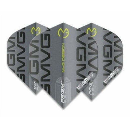 Winmau Prism Delta MvG 2021 Grey Print Dart Flights