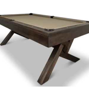 Presidential Filmore Billiard Table | Brown Oak Finish | Drop Pocket | 8ft
