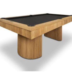 Presidential Washington Billiard Table | Oak Finish | Leather Drop Pockets | 8ft