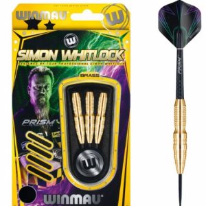 Winmau Simon Whitlock Brass Soft Tip Darts - 16G BW/18G FW