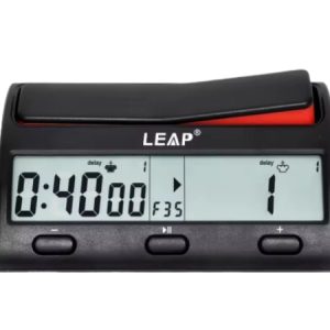 Leap Chess Digital Clock – Bronstein Fischer Timer - Tournament-Grade