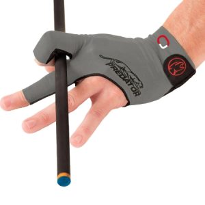 Predator Second Skin Jasmin Ouschan Signature Billiard Glove - Grey/White - Left Hand