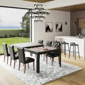 Conver-Table 7ft Dining Pool Table – Convertible Design with Dining Top