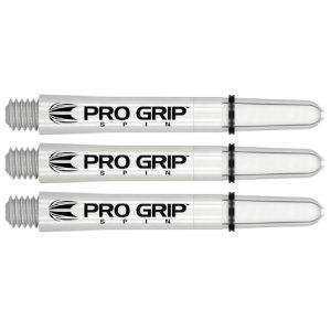 Target Pro Grip Spin White Dart Shaft - Intermediate