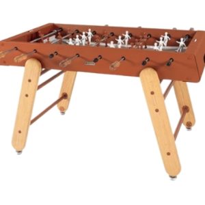 RS Barcelona RS4 Home Foosball Table | Indoor - Outdoor Steel Structure with Iroko Wood legs