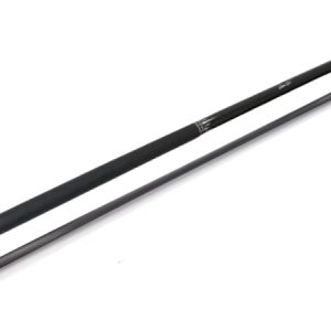 JFlowers Jayson Shaw JFS-JS2F Billiard Cue - Carbon Fiber Shaft & Black Leather Wrap