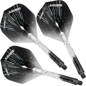 Unicorn Gripper 4 Elements Black/Clear Icestorm Combo Flight-Shaft