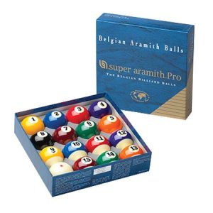 Aramith Super Pro Pool Ball Set – 57.2mm (16 Balls)