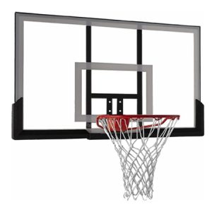 Professional Basketball Glass Backboard 1.8x1.05m – 8mm Tempered Glass with Slam Ring